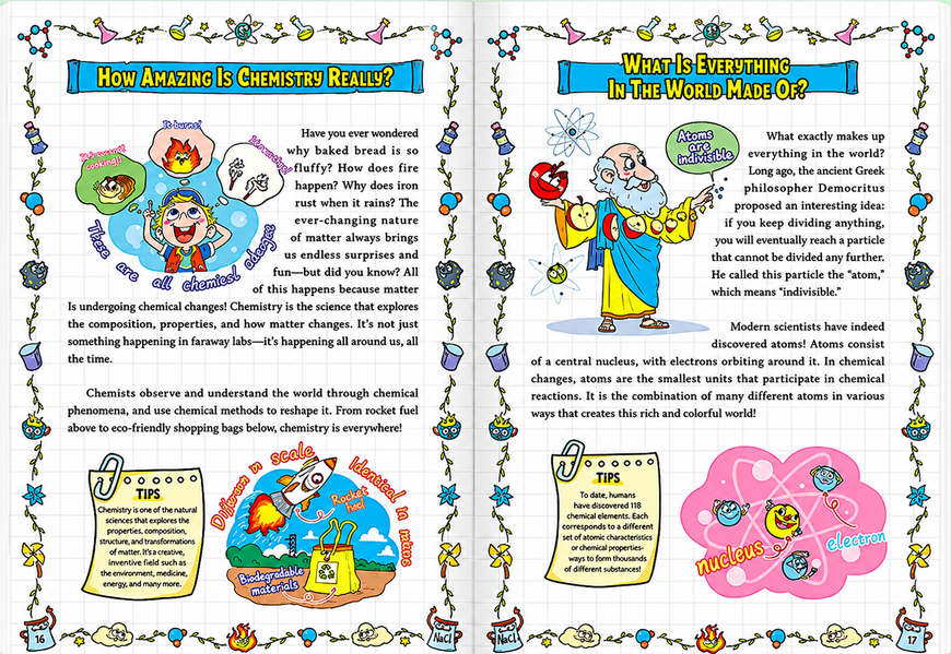 FizzQuest – Comic Chemistry Guide for Kids