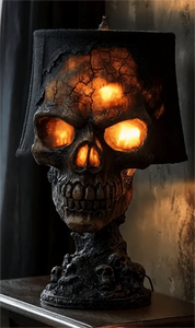LavaGlow – Skull-Shaped Lava Stone Lamp