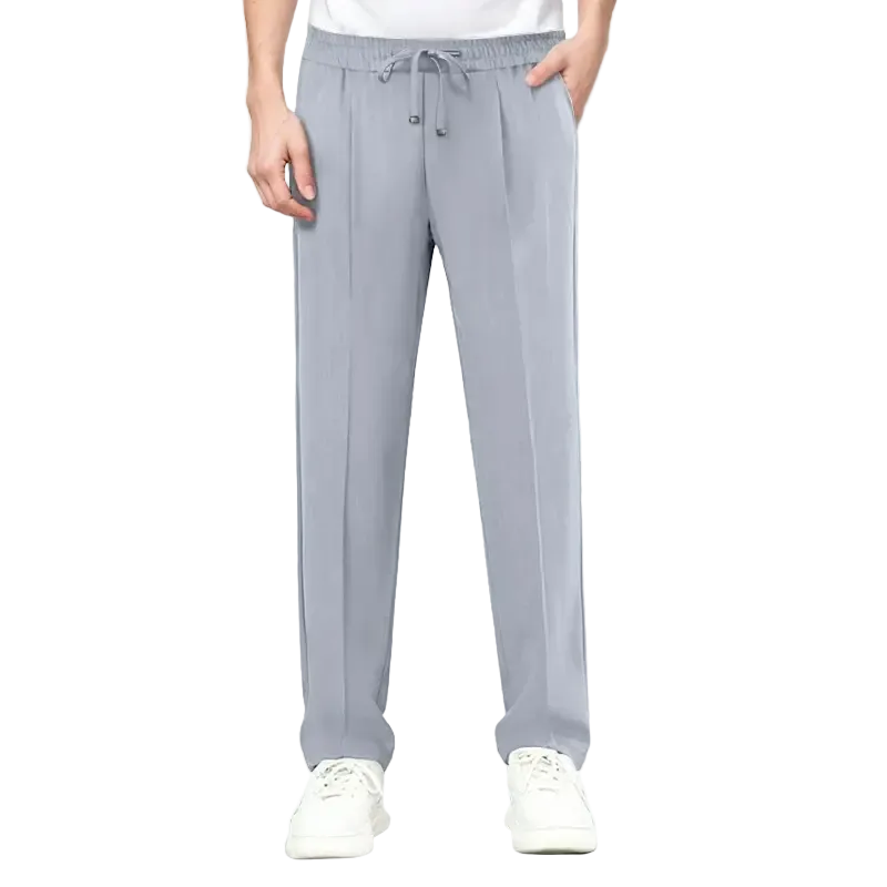 AirFlexion - Pull On Ice Silk Stretch Smart Casual Pants