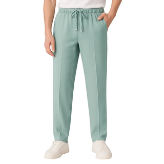 AirFlexion - Pull On Ice Silk Stretch Smart Casual Pants