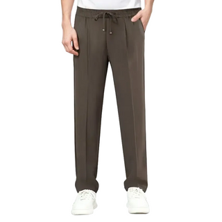 AirFlexion - Pull On Ice Silk Stretch Smart Casual Pants