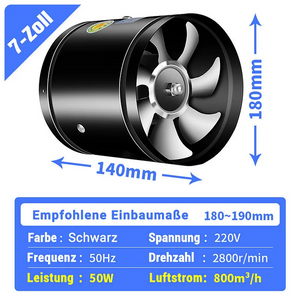 AeroSilent – High-Speed, Strong Suction Exhaust Fan