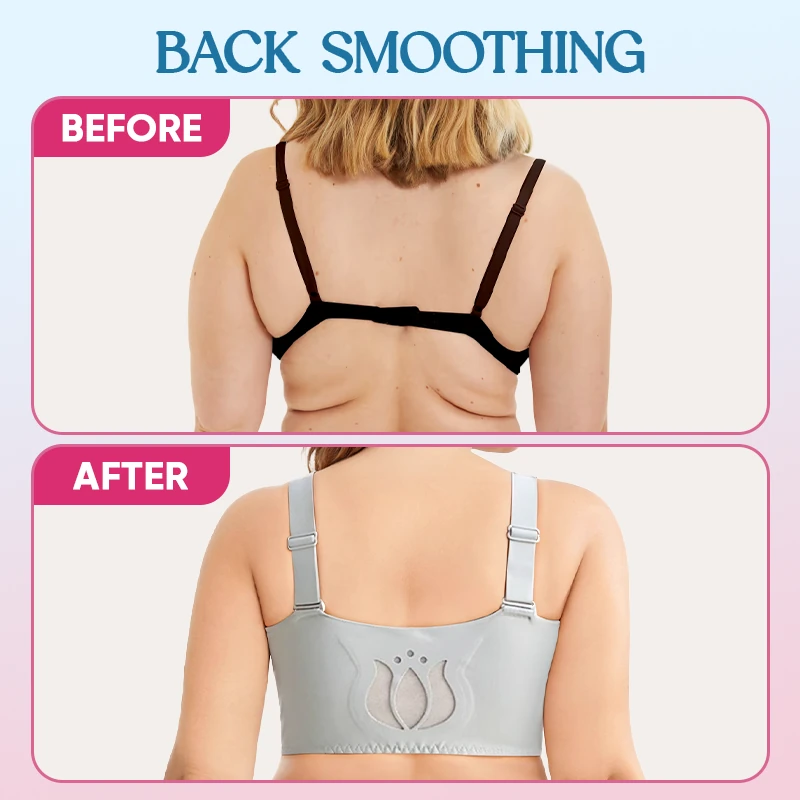 ComfiZip – ZipLacy Front Zip Wireless Lifting Comfort Bra