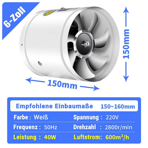 AeroSilent – High-Speed, Strong Suction Exhaust Fan