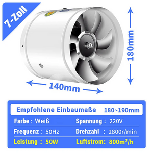 AeroSilent – High-Speed, Strong Suction Exhaust Fan