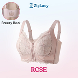 ComfiZip – ZipLacy Front Zip Wireless Lifting Comfort Bra