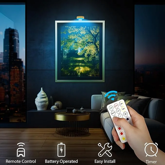 GlowArt – 13-Mode Magnetic Wall Lamp