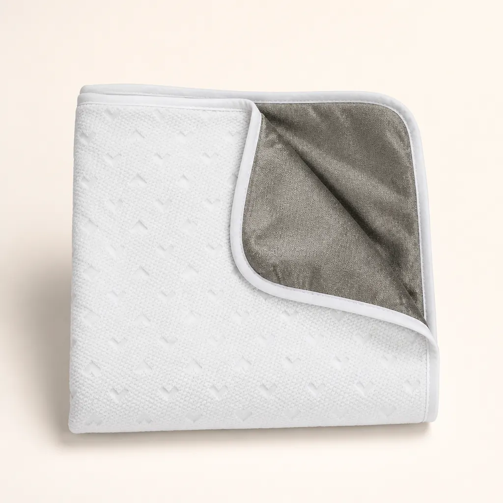 SafeLoom – Premium Cotton Silver Shield Blanket