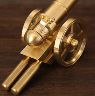 BattleForge - Premium Solid Brass Cannon Model