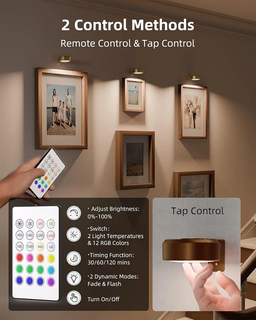 GlowArt – 13-Mode Magnetic Wall Lamp
