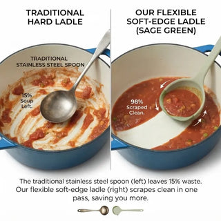 FlexServe – Premium 3-in-1 Silicone Cooking Spoon