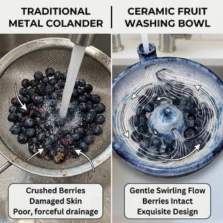RinseEase – 2-in-1 Fruit Washing & Serving Bowl