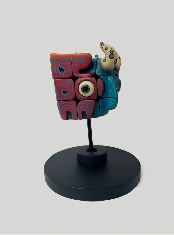 ArtBlockz – Creative Monster Cube Sculpture Toy