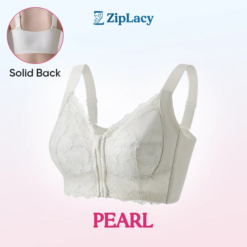 ComfiZip – ZipLacy Front Zip Wireless Lifting Comfort Bra