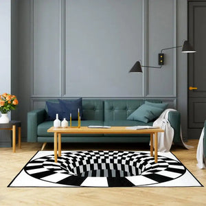 Hypnotic Spiral Mat marnetic