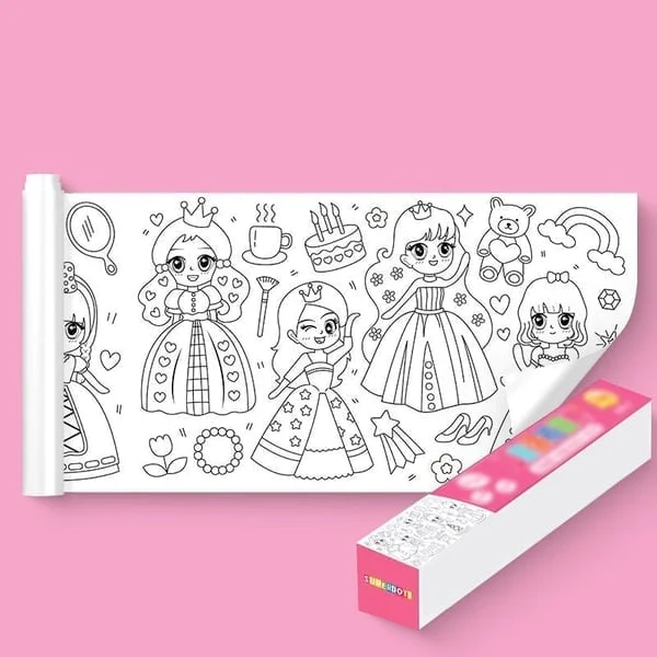 SketchyFun – Continuous Drawing Scroll for Kids
