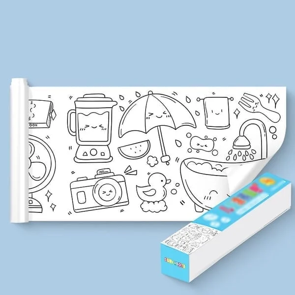 SketchyFun – Continuous Drawing Scroll for Kids