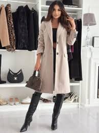 FemmeVogue – Chic Tailored Coat for Fall