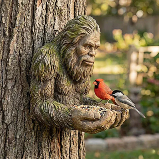 SasquaFeeder – Bigfoot-Themed Bird Feeder