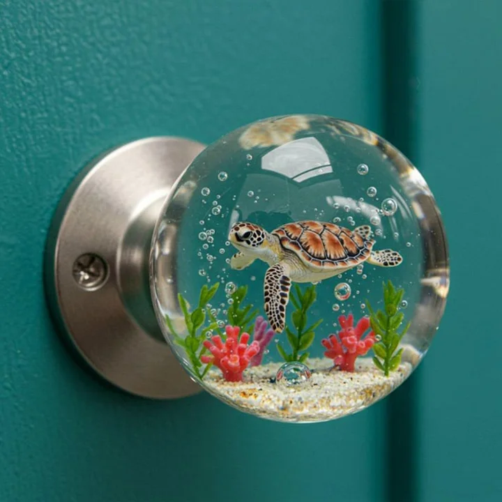 FloraTouch – Decorative Flower Door Handle