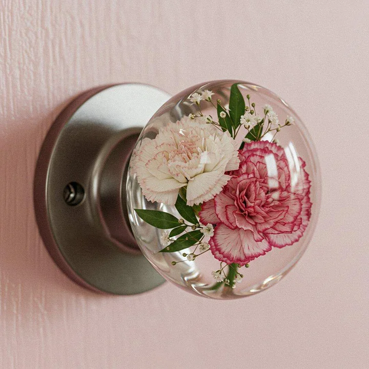 FloraTouch – Decorative Flower Door Handle