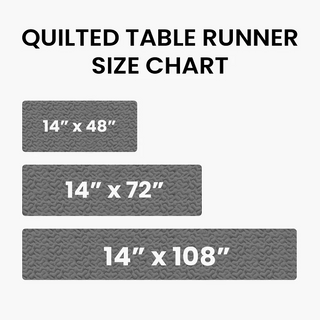 FrostedGlow – Elegant Winter Quilted Table Runner