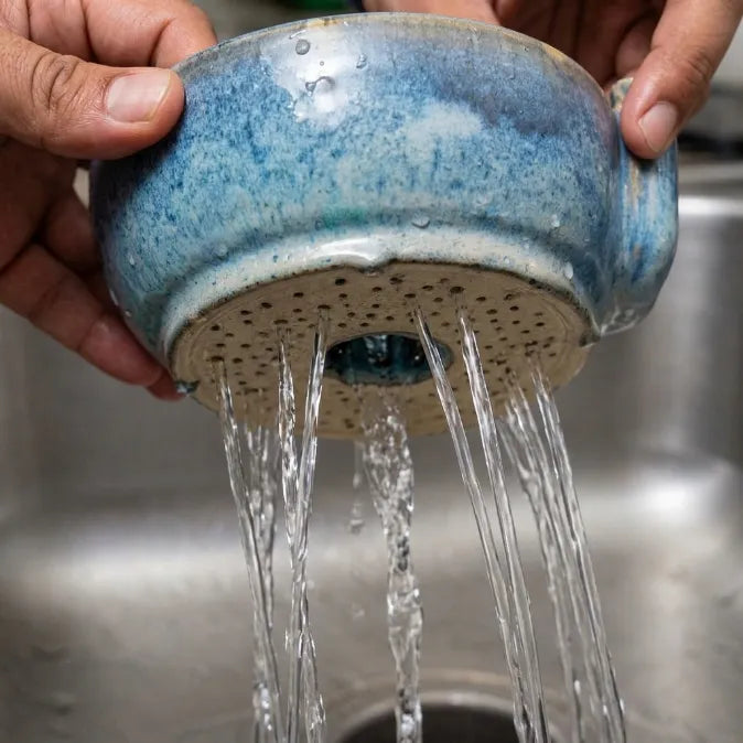 RinseEase – 2-in-1 Fruit Washing & Serving Bowl