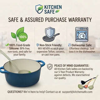 FlexServe – Premium 3-in-1 Silicone Cooking Spoon
