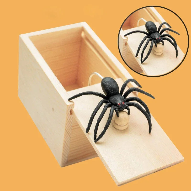 Scare Box With Spring ScareBox - The Ultimate Spider Prank Box