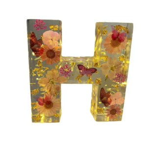 FloralGlow - Captivating Floral Resin Night Light