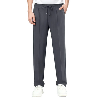 AirFlexion - Pull On Ice Silk Stretch Smart Casual Pants
