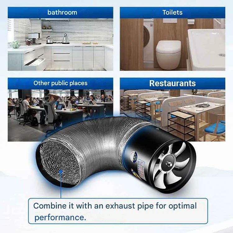 AeroSilent – High-Speed, Strong Suction Exhaust Fan