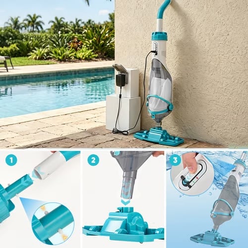 SwiftVac – Cordless Pool Vacuum