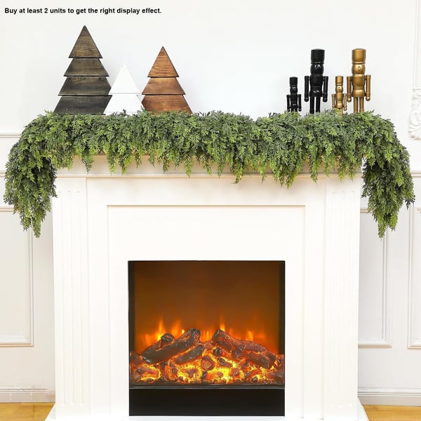 EverCedar – Realistic Winter Garland
