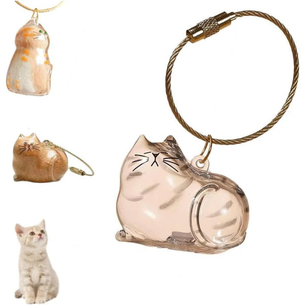 PawEver – Cat Memorial Acrylic Keychain Set