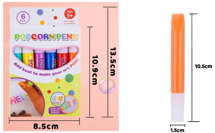 PopSketch | 3D Puffy Marker Set