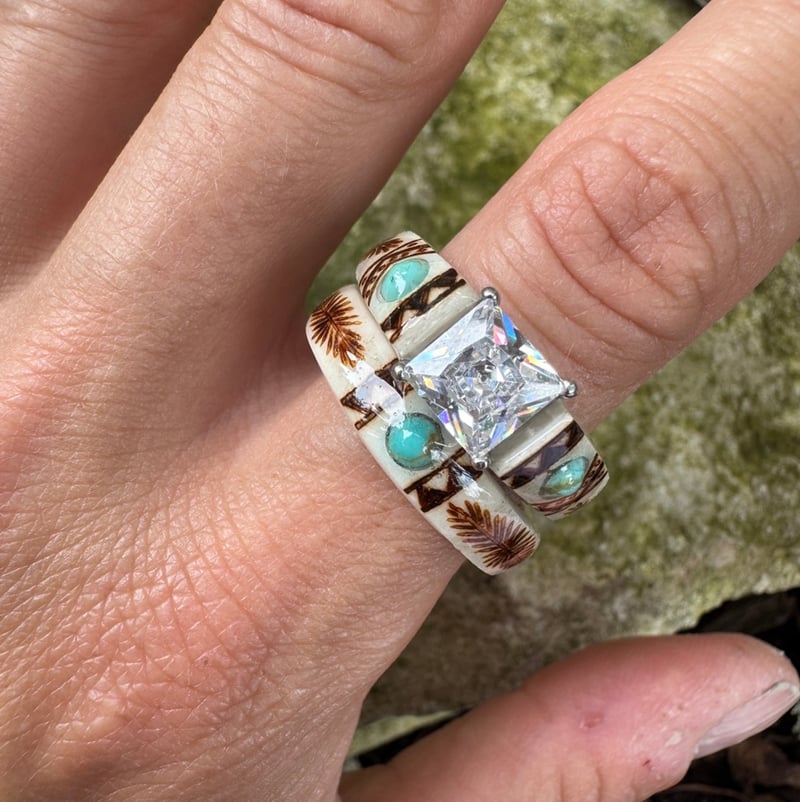 StagMark – Unique Ring from Natural Shed Antlers
