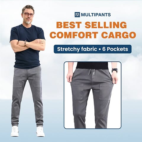 FlexMove Cargo - Ultimate Stretch & Pocket Power