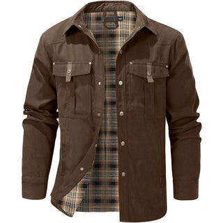 TimberRidge - Cozy Plaid Cold-Weather Jacket