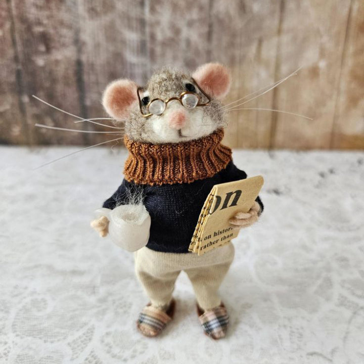 WhiskerWool - Needle Felted Mouse