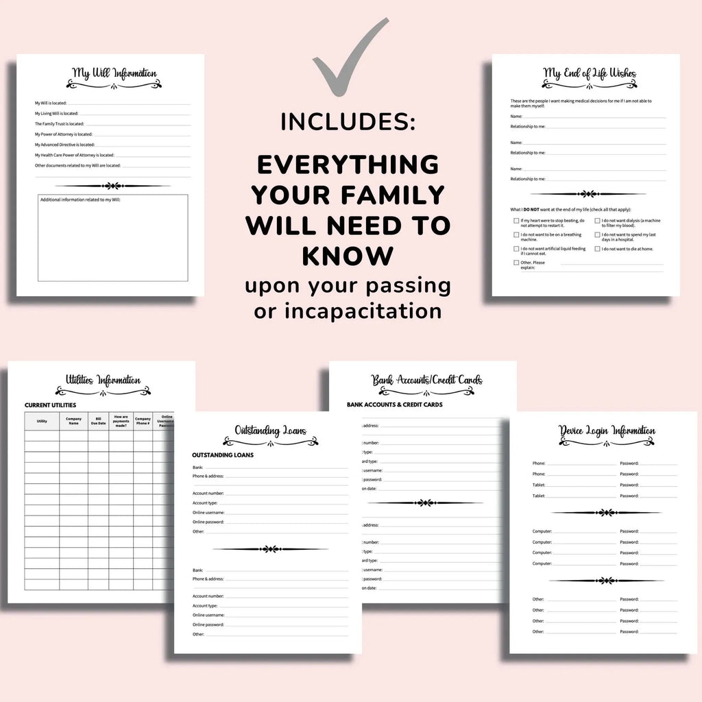 FinalJourney - End of Life Organizer & Planner