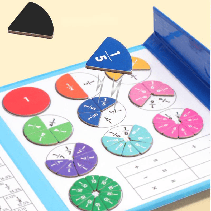 FractionMag – Montessori Magnetic Puzzle