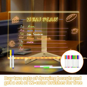 GlowBoard - Rewritable LED Message Panel