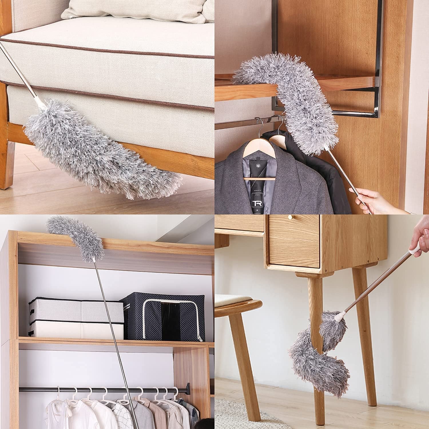DustEase – Retractable Microfiber Duster