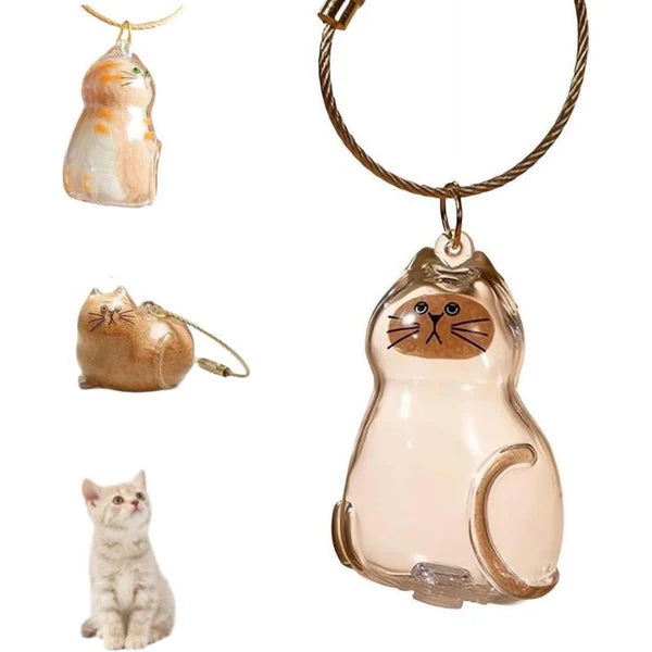 PawEver – Cat Memorial Acrylic Keychain Set