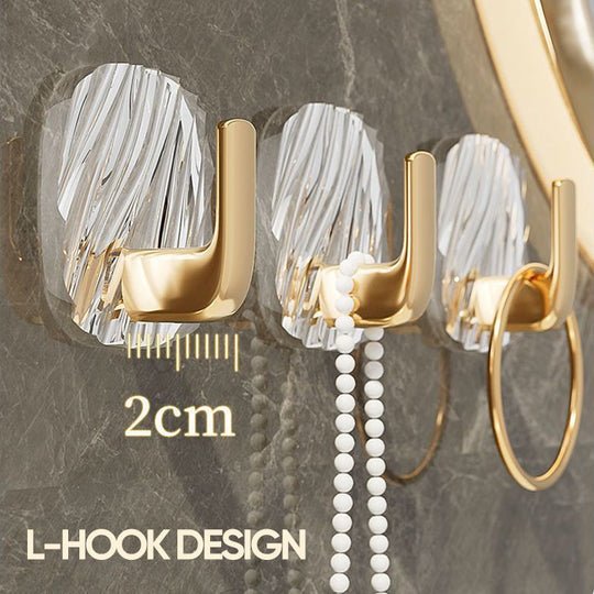 GoldGrip – Luxury Mini Hook for Elegant Hanging