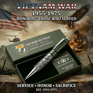 🏆Last Day Promo: 49% OFF 🎖️Vietnam Veteran 1955–1975 Commemorative Pen