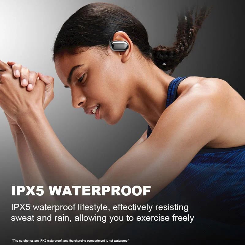 SonicFlow – Powerful Waterproof Open Earbuds