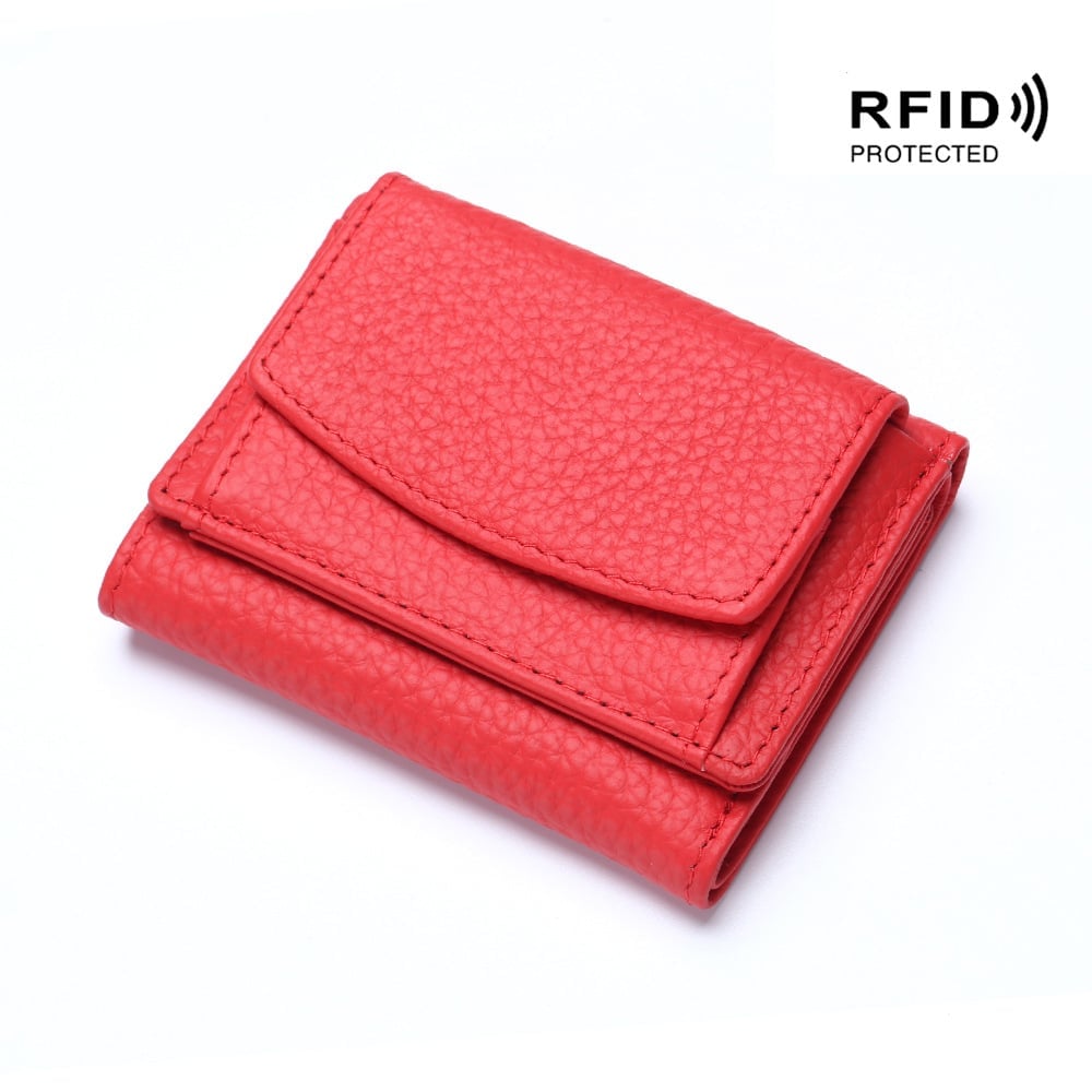 AuraVault - Premium Leather RFID Wallet
