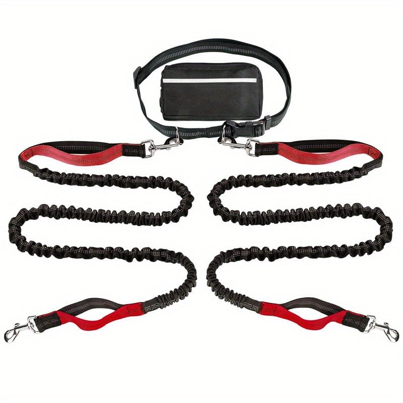FreePace Leash - Waist Belt Dog Lead with Carry Pouch